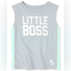 NWT The Children’s Place Baby & Toddler Boys Muscle Tank Top Sizes 2 3 4 Summer